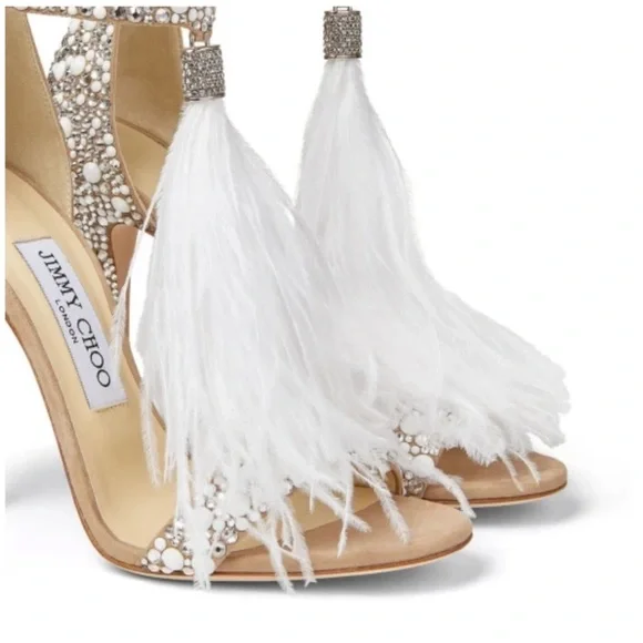 Jimmy Choo Viola 110 Crystal Heels - Picture 4 of 10